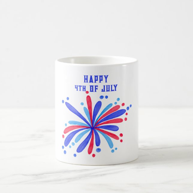 Happy 4th Of July Coffee Mug (Center)