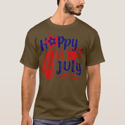 Happy 4th Of July Cool Independence Day Patriotic T_Shirt