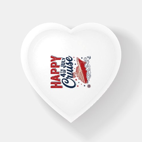 Happy 4th of July Cruise Vintage Patriotic Shirt_1 Paperweight