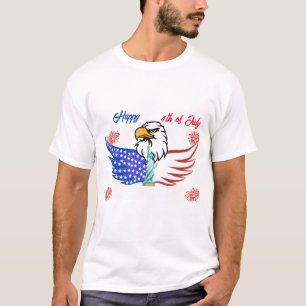 Happy 4th Of July Design T-Shirt