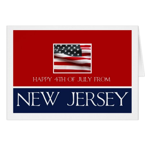 happy 4th of July from New Jersey