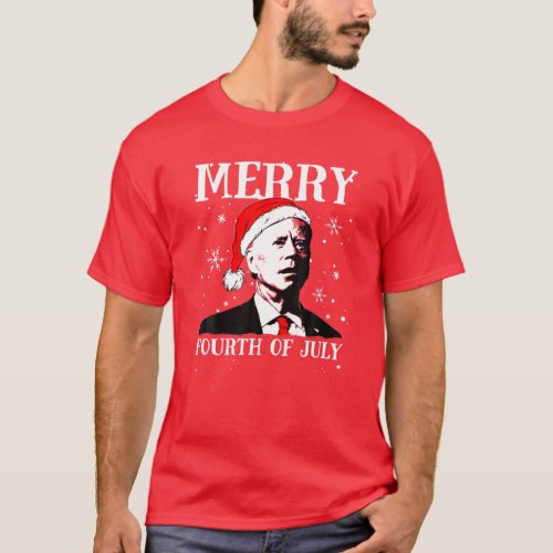 Happy 4Th Of July Funny President Joe Biden Happy T_Shirt