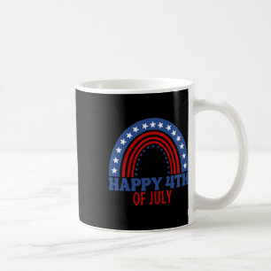 Happy 4th Of July Funny Usa Flag For Independence Coffee Mug