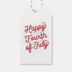 Red White And Blue Gift Tags & Gift Enclosures | Zazzle