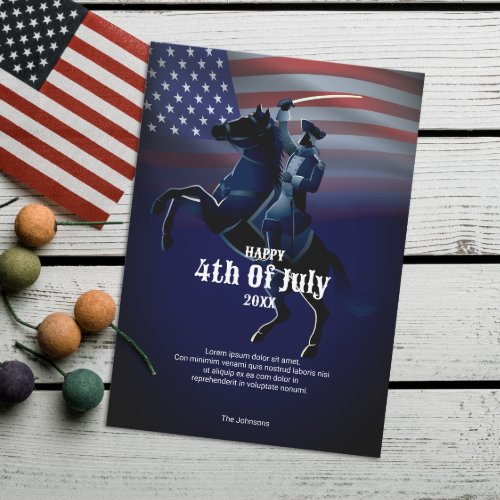 Happy 4th of July Greeting Card