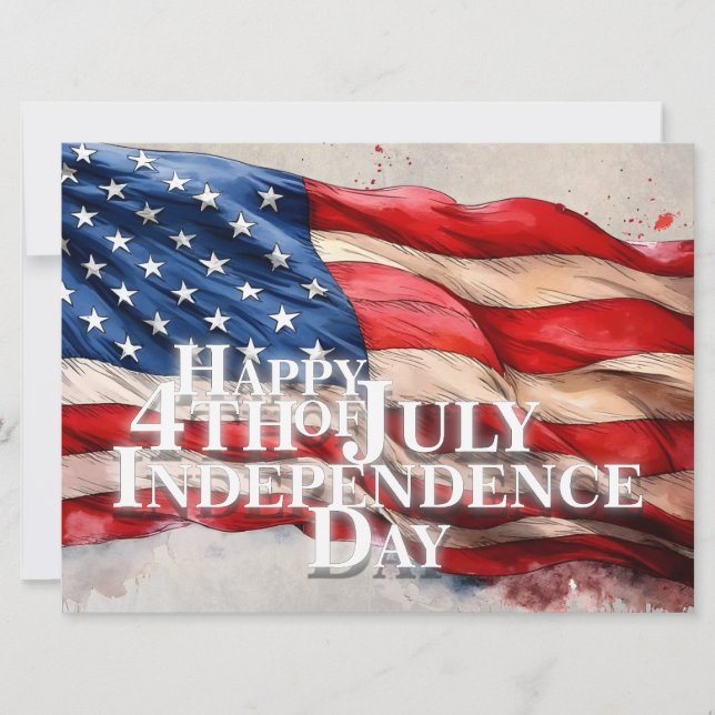 Happy 4th of July - Independence Day (Front)