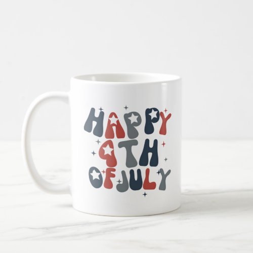 Happy 4Th Of July Independence Day American Flag U Coffee Mug
