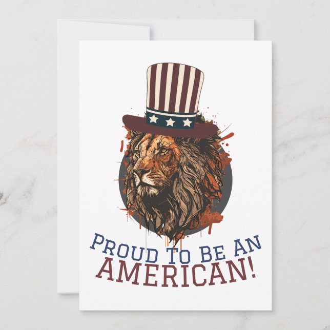 Happy 4th of July Independence Day American party  Holiday Card (Front)