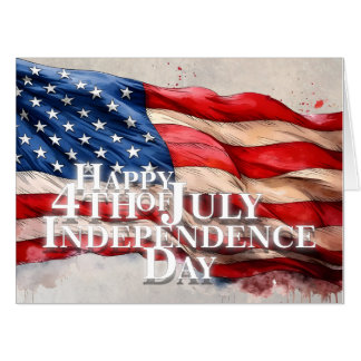 Happy 4th of July – Independence Day Card
