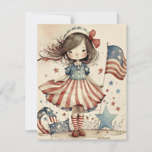 Happy 4th of July Independence Day Card