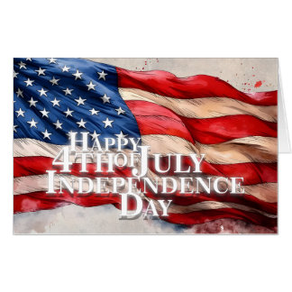 Happy 4th of July – Independence Day Card