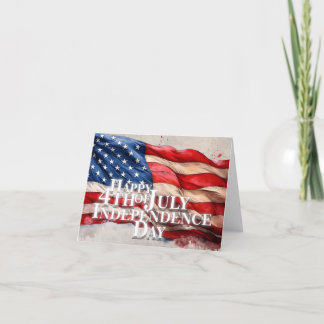 Happy 4th of July – Independence Day Card