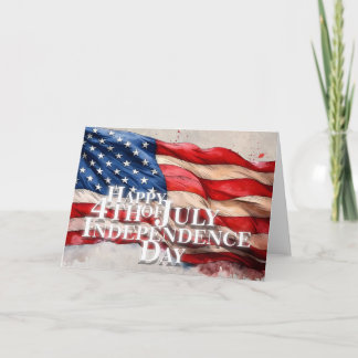 Happy 4th of July – Independence Day Card
