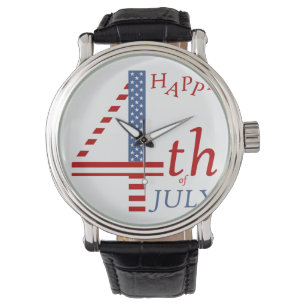 Happy 4th of july Independence day greeting Watch