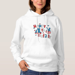 Happy 4th of July Independence Day Hoodie