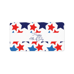 Happy 4th of July /Independence day  Label
