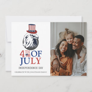 Happy 4th of July Independence Day Photo Holiday Card