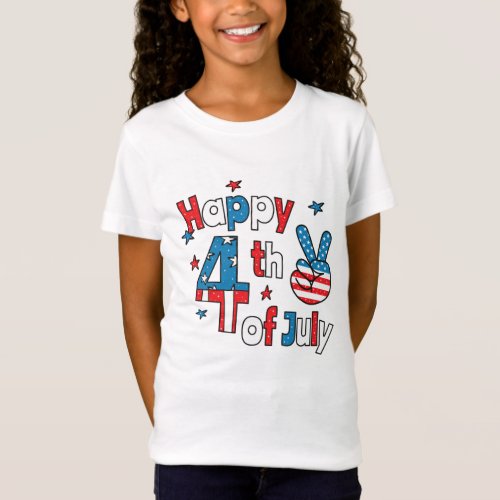Happy 4th of July Independence Day T_Shirt