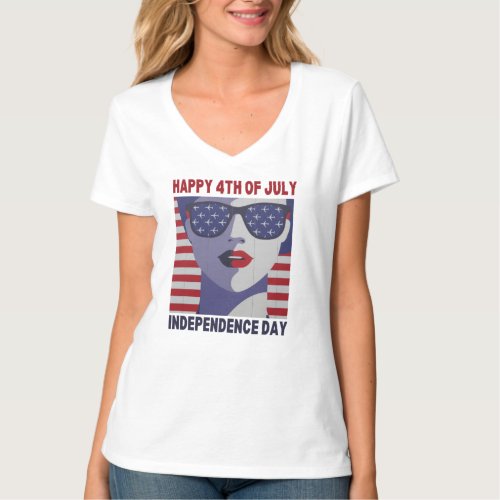 Happy 4th Of July Independence Day T_Shirt