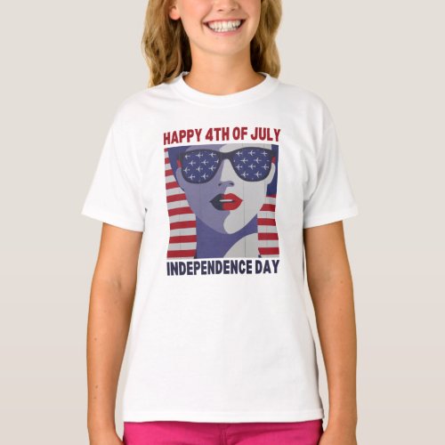 Happy 4th Of July Independence Day T_Shirt