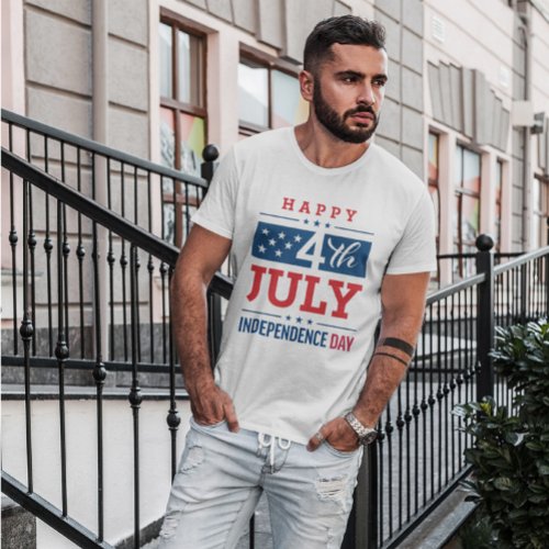 Happy 4th of July Independence Day  T_Shirt