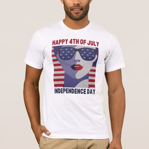 Happy 4th Of July Independence Day T_Shirt