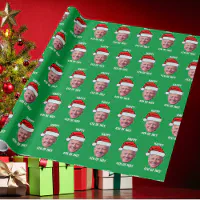 Christmas Santa Clause Delivery North Pole Express Wrapping Paper