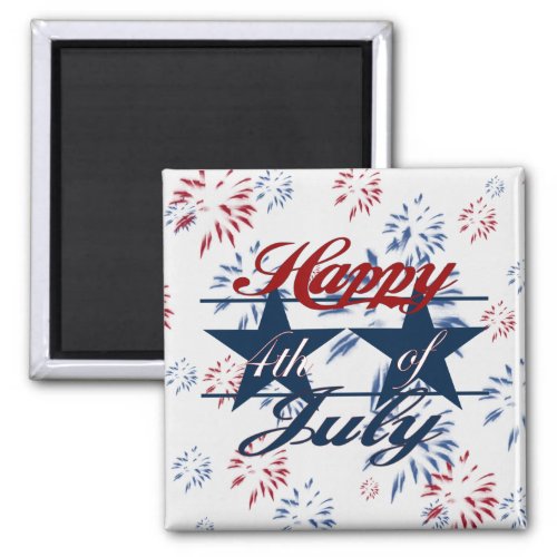 Happy 4th of July Magnet