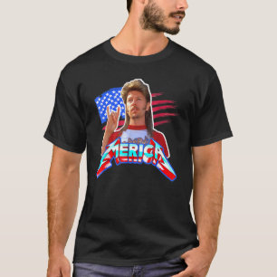 Happy 4th Of July Merica  Joe American Flag 3 T-Shirt