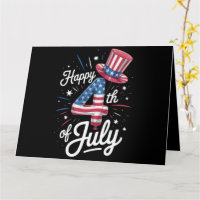 Happy 4th Of July Patriotic American Flag USA