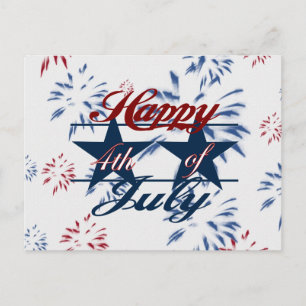 Happy 4th of July Postcard