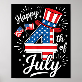 Happy 4th of July Poster