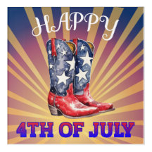 Happy 4th of July Poster