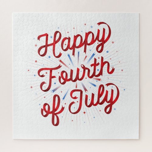 Happy 4th of July Puzzle 20x20
