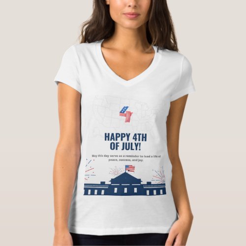 Happy 4th of July  T_Shirt