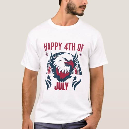 Happy 4th of July T_Shirt