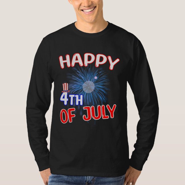 Happy 4th of July T-Shirt (Front)