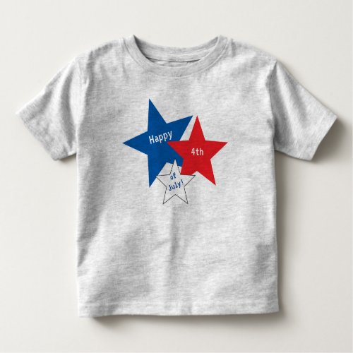Happy 4th of July t_shirt for toddler