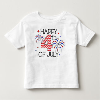 Happy 4th Of July Toddler T-Shirt