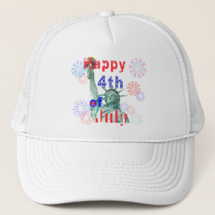 Happy 4th of July Trucker Hat