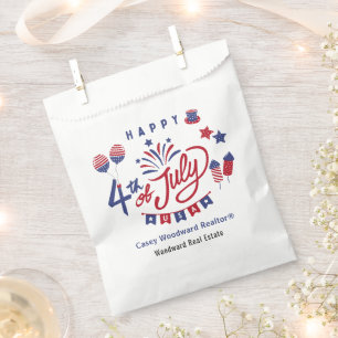 Happy 4th of July USA   Summer Pop by Customized Favor Bag
