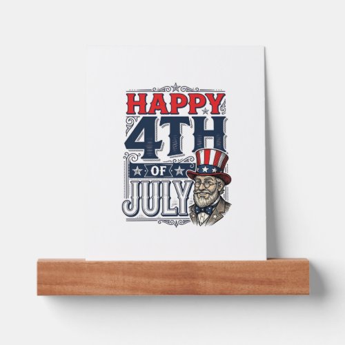 Happy 4th of July Vintage Patriotic Shirt Design_1 Picture Ledge