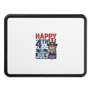 Happy 4th Of July Vintage Patriotic Uncle Shirt_1 Hitch Cover