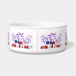 Happy 4th of July with Fireworks Bowl<br><div class="desc">At this *Red White And Blue* Store, you'll find patriotic images and red, white and blue designs, art and photographs . For more patriotic theme products, please click the - REDWHITEANDBLUE1 - tag listed below or visit this store to see the designs available. Contact me for information about new products....</div>