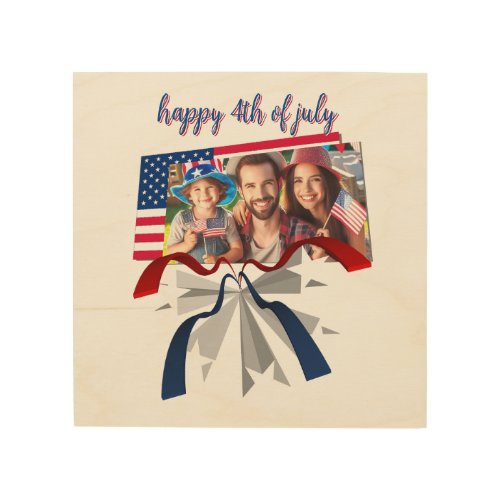 Happy 4th of July Wood Wall Art