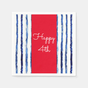 Happy 4th Paper Napkins