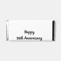 Happy 50th anniversary add couple name date weddin