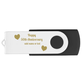 Happy 50th Anniversary  Flash Drive