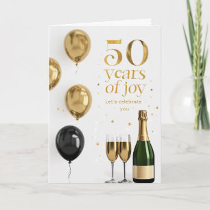 Happy 50th Birthday Card