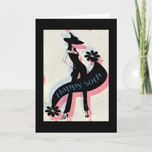 Happy 50th Birthday Card (Front)